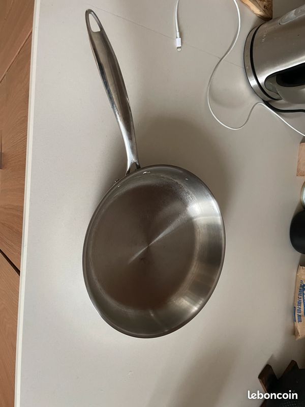 Poêle inox Sitram 24 cm (image 1)