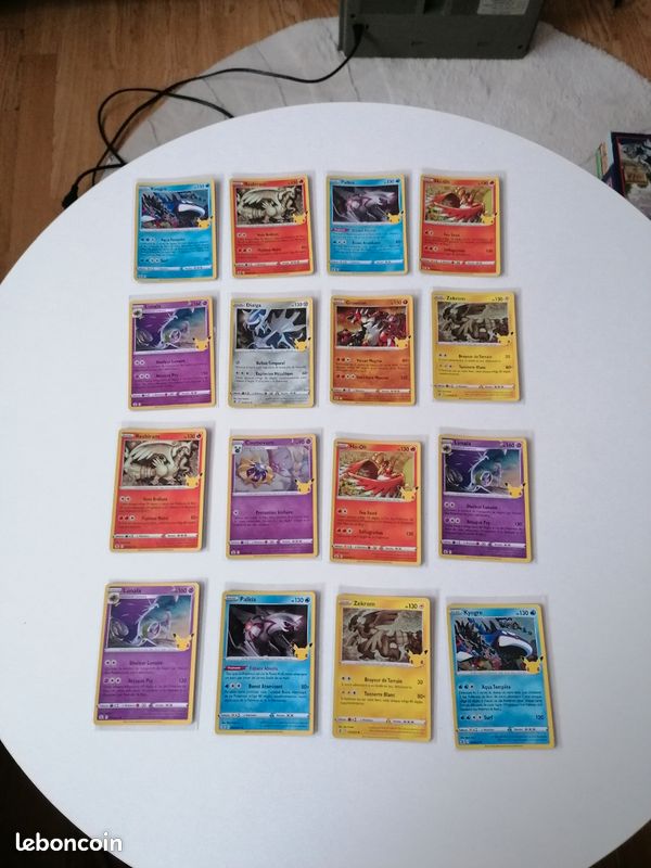 LOT CARTE POKÉMON EB7.5 Epee et bouclier Celebration 25 ans