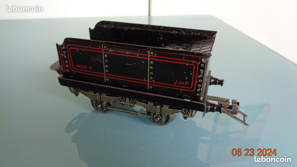 JEP O LOCO VAPEUR MECANIQUE TYPE 120 NORD AVEC SON TENDER
