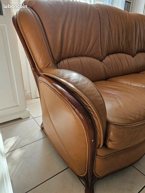 Canapé cuir (image 7)