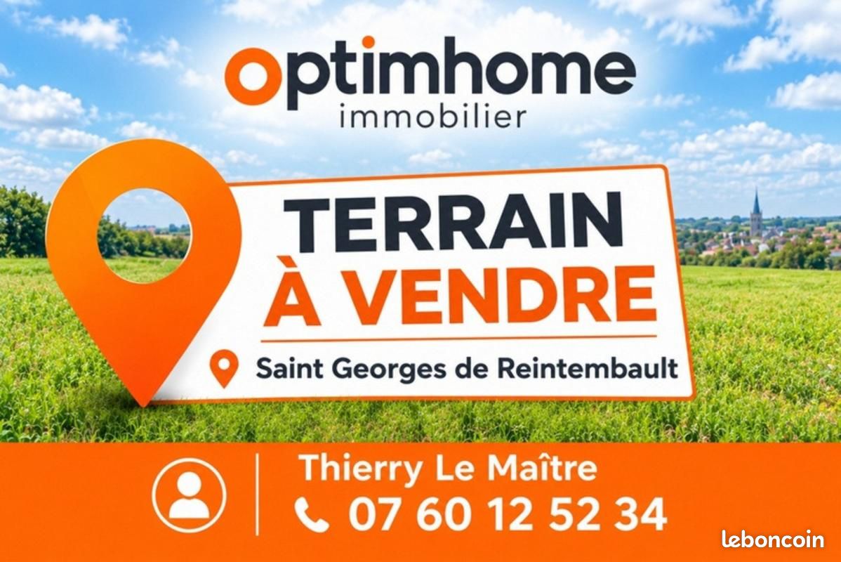 Terrain 432 m² · à Saint-Georges-de-Reintembault · 25 000 €