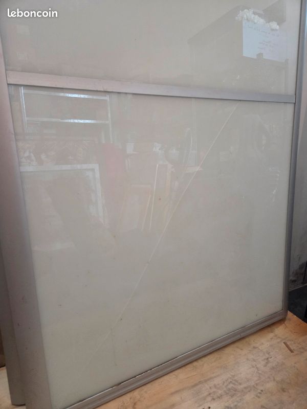 2 Portes de placard coulisantes en verre (image 3)