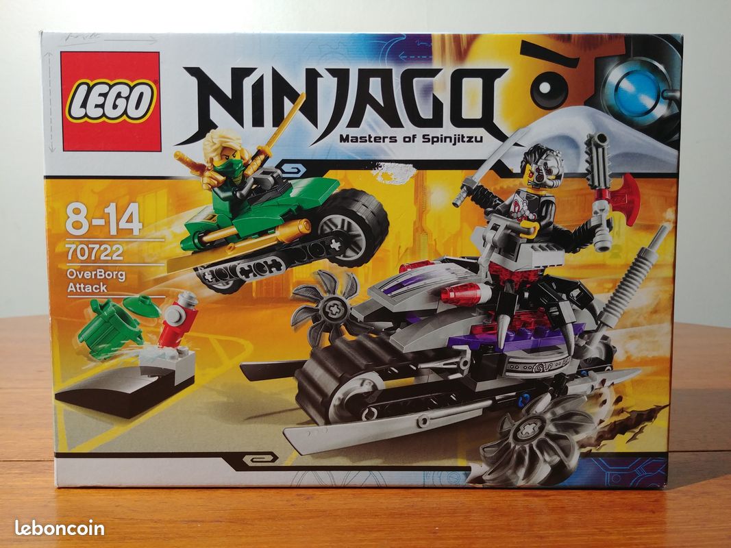 LEGO Ninjago 70722 L'attaque d'Overborg Complet Jeux Jouets