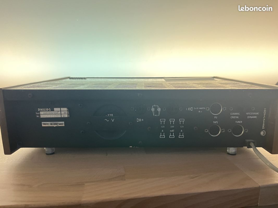 Amplificateur Philips A50 – HiFi vintage – ampli stéréo rétro (image 5)