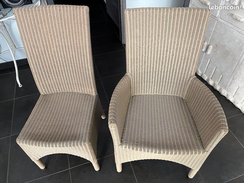 Chaises Llyod Loom en rotin (image 4)