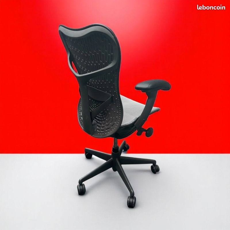 đŽChaise de bureau HERMAN MILLER MIRRA 2 â Dossier Butterfly â Accoudoirs 4D â ReconditionnĂ©e đŽ (image 3)