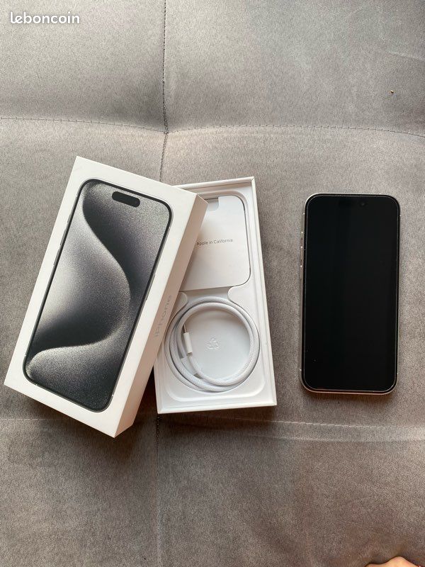 IPhone 15 Pro - 256 Go - Excellent état (image 1)