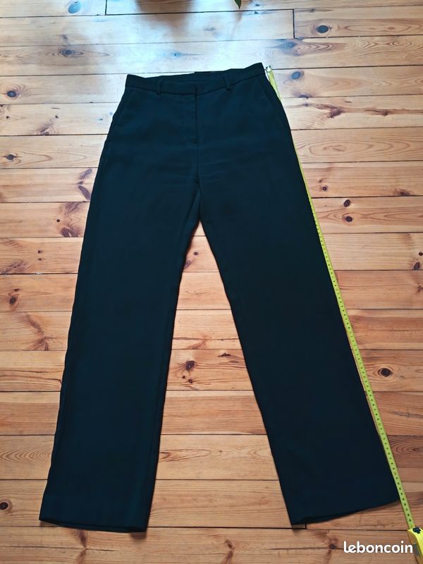 Pantalon noir MNG Mango taille 34 / XS – Très bon état, (image 1)