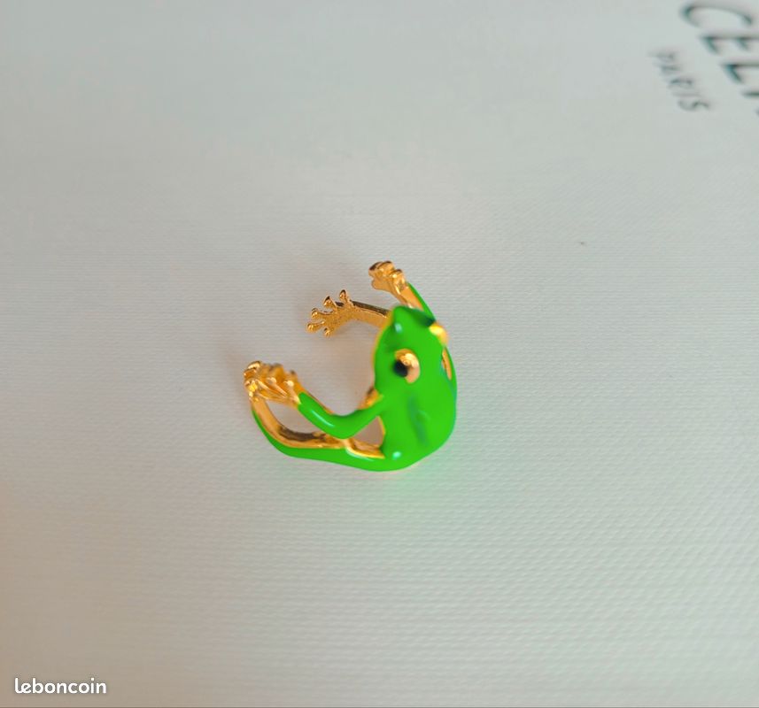 Xduargs Boho Grenouille Anneau Doigt Argent Grenouille Anneau Ouvert