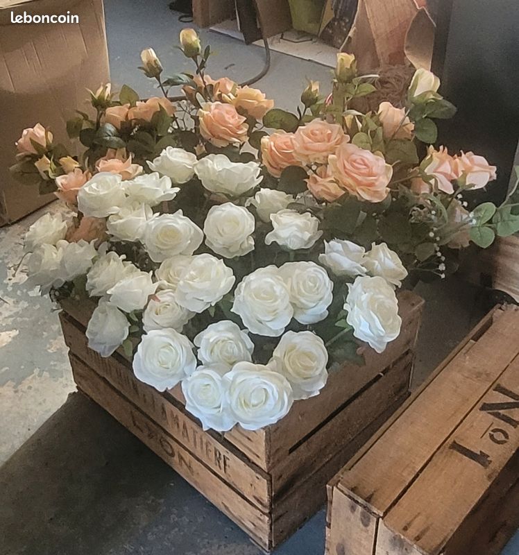 Decoration de mariage,fleurs artificielles (image 1)