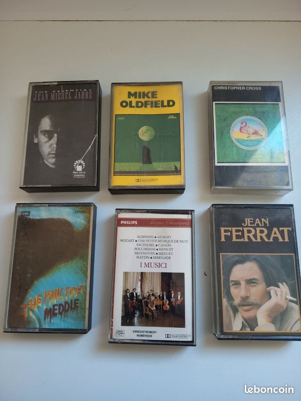 Cassettes audio d'origine (image 1)