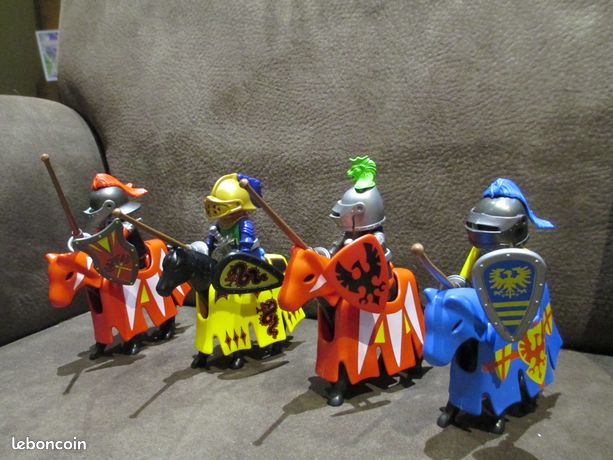 Playmobil Vintage – Tournoi De Joute 3668 – NEUF – Fort Western Et Chevaux