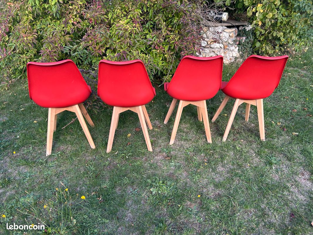Lot de 4 chaises style Scandinave (image 6)