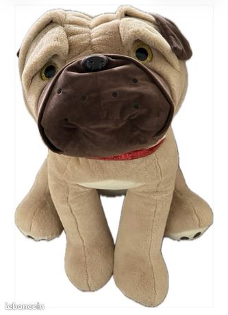 Peluche géante chien bouledogue – 90 cm Jeux Jouets