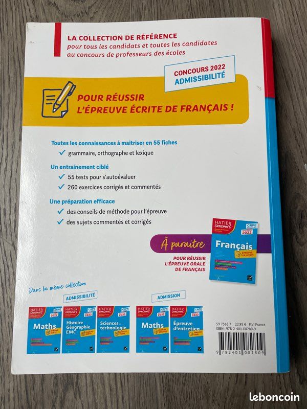 Livre Concours CRPE Français (image 3)