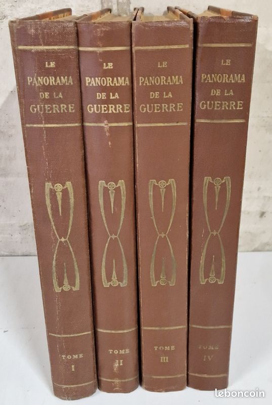 Le panorama de la guerre 1939-1945 en 4 tomes (image 1)
