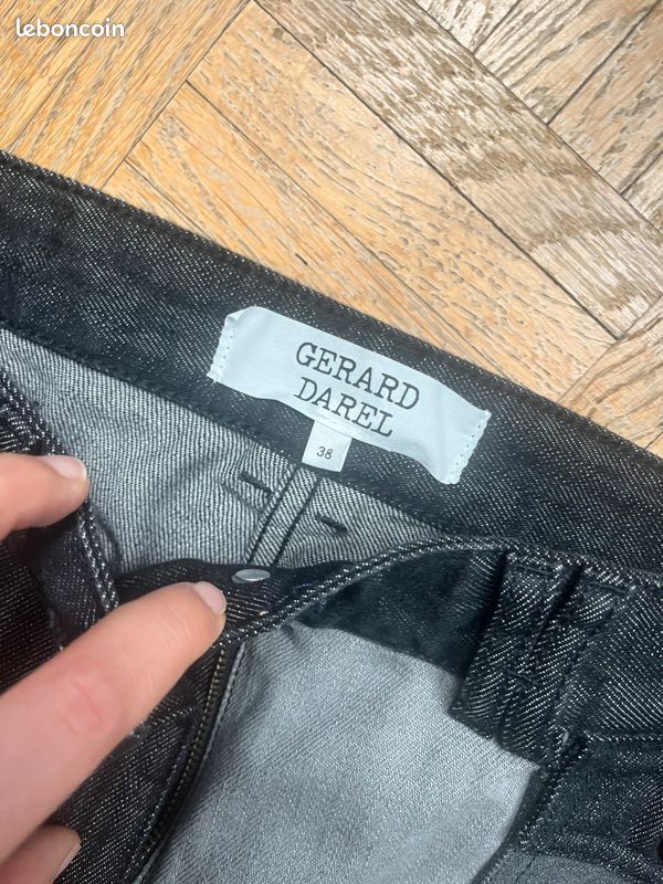 Pantalon Gérard Darel Gris Taille 42 Neuf Avec étiquettes - Prix Original 147€, En Polyester