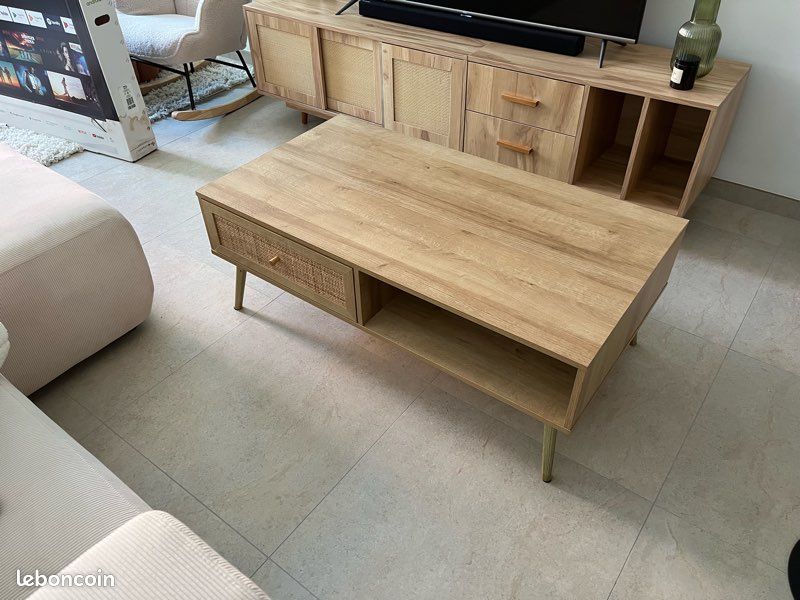 Table basse bois (image 2)