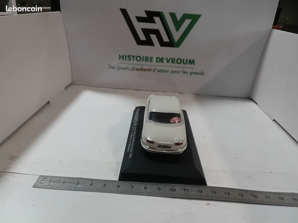 Miniature Panhard PL17 Rallye Monte-Carlo 1961 IXO Models 1/43 - Occasion, En Boîte