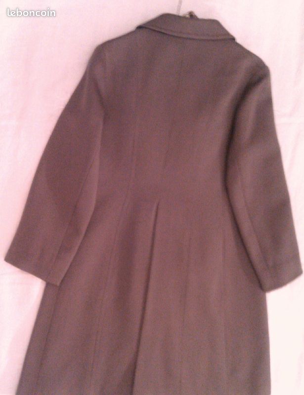 Manteau couleur marron glacé (image 2)
