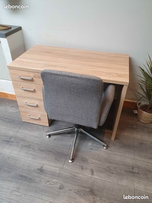 Bureau et chaise de bureau (image 2)
