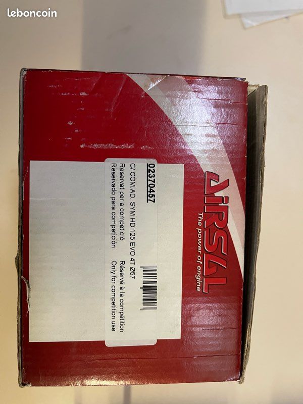 Kit cylindre AIRSAL 57mm Sym 125 GTS 2006-2019 HD 2005-2011 Joyride 2002-2016 (image 2)