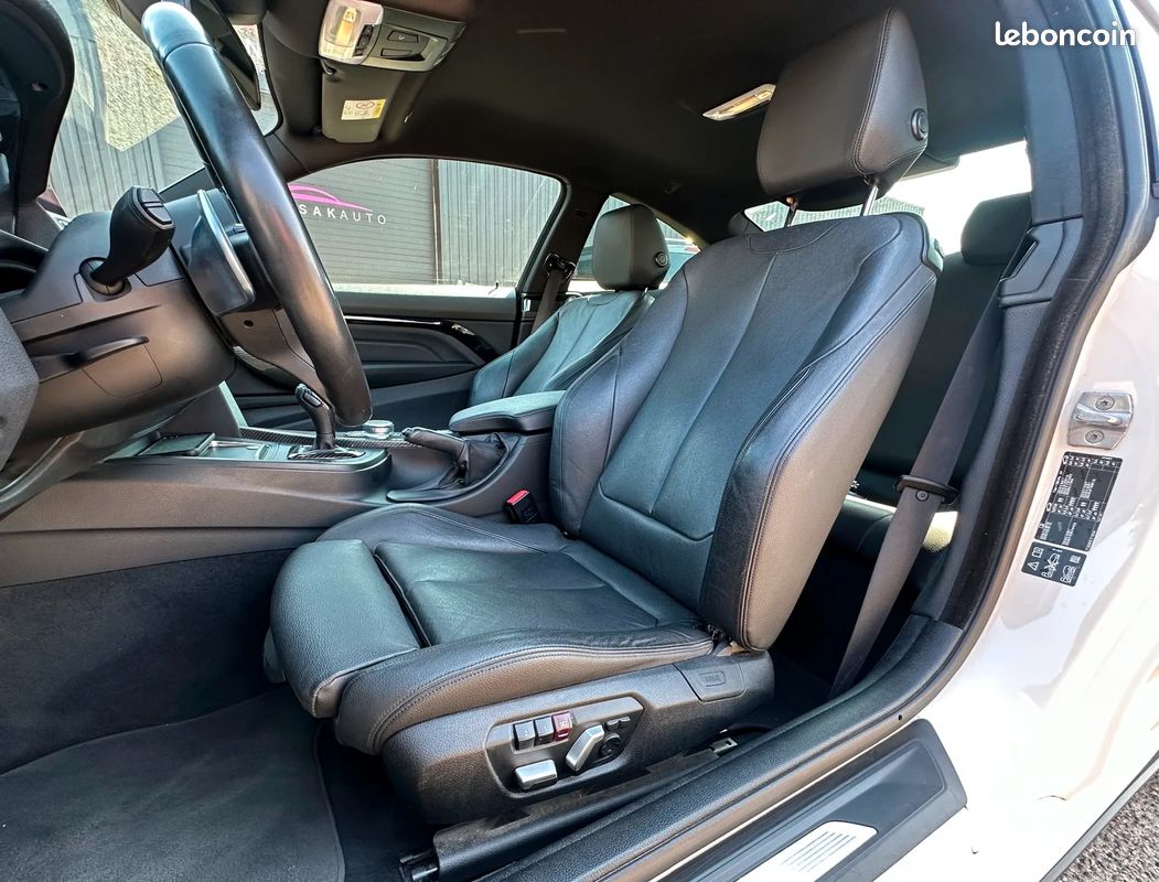 BMW SERIE 4 COUPE F32 LCI 430d xDrive 258 ch BVA8 M Sport / STAGE 1 / FEUX ET LIGNE TYPE M4 (image 8)