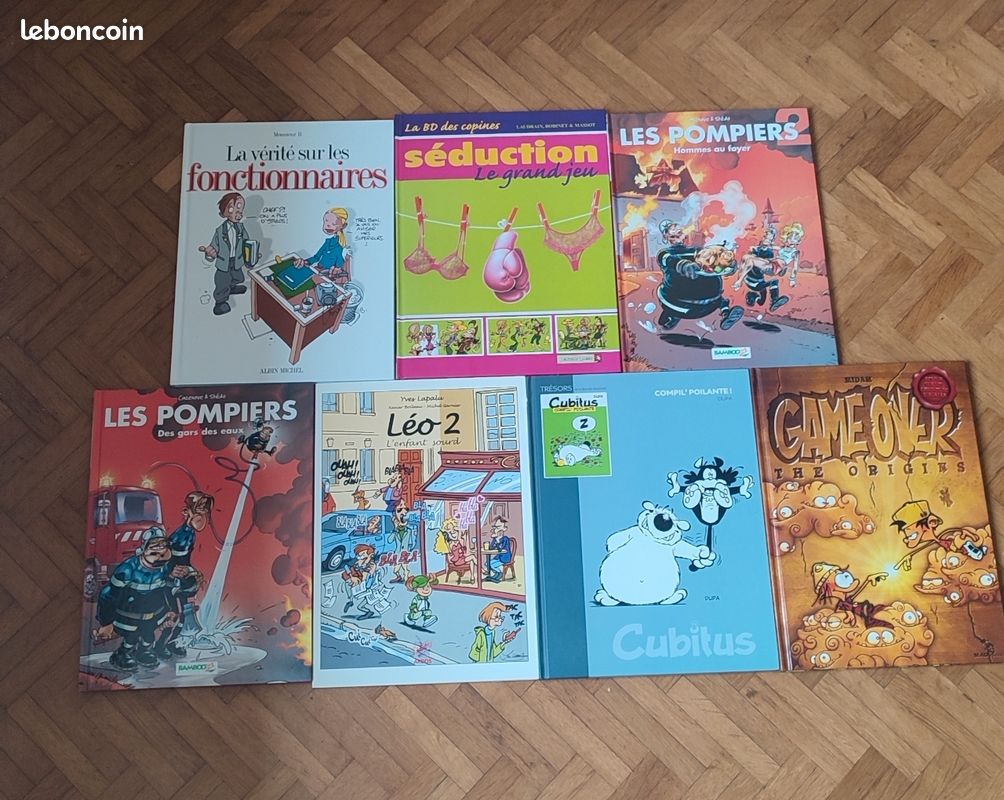 Lot de 7 BDs (image 1)