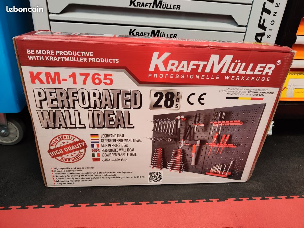 Porte-outils Mural Klipsol – Vintage MCM, Aluminium, Pour Outils De Jardinage