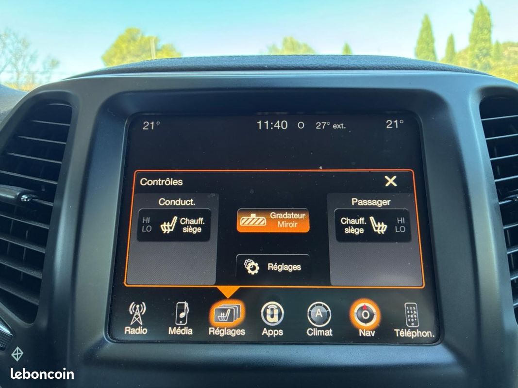 JEEP CHEROKEE 2.2 MultiJet 200 - Night Eagle - Garantie 12 mois (image 20)