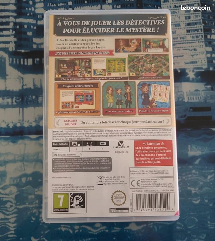 Jeu "L'aventure LAYTON" (image 2)