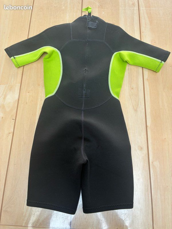 Combinaison shorty Néoprène Taille 8 ans - Sport & Plein air