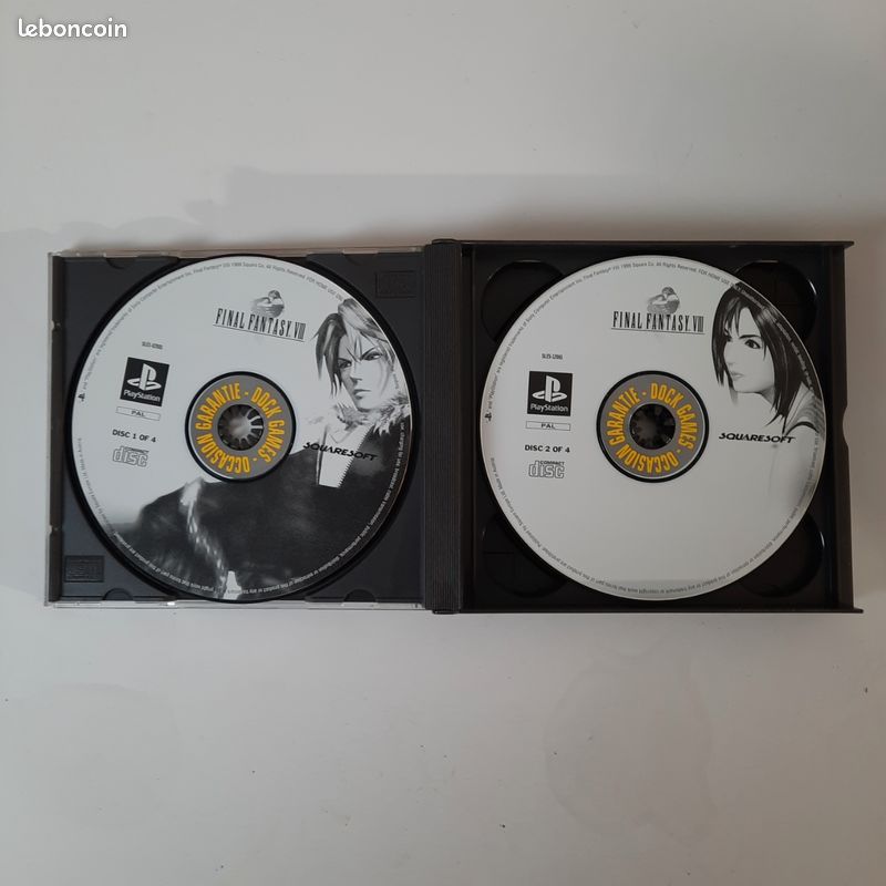 Jeu Final Fantasy VIII (8) PS1 PlayStation 1 - Version FR - Très Bon état (sans Notice)