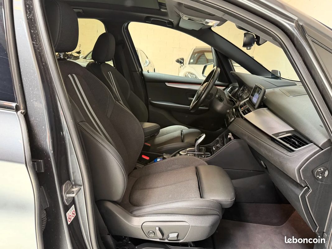 BMW Série 2 ActiveTourer 218d 150ch M Sport DKG7 - Origine France - Suivi BMW - Toit Ouvrant - Affiche Tête Haute - Sièges Electriques - Apple Carplay - Attelage (image 10)