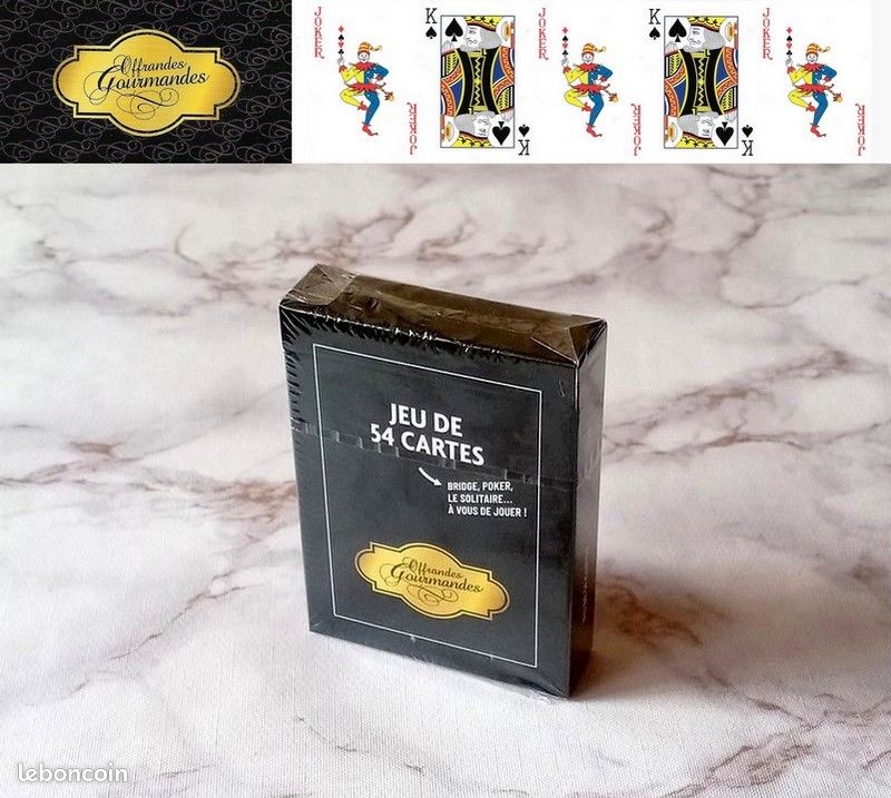 Offrandes Gourmandes đ§ Jeu de 54 Cartes đ Publicitaires (image 1)
