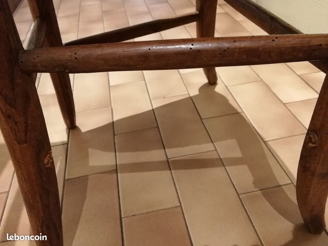 Chaise paille naturelle (image 4)