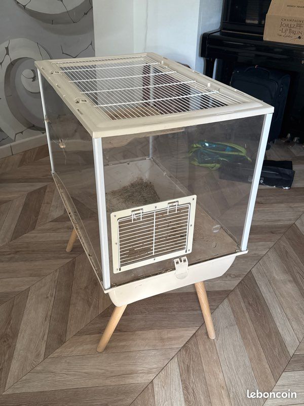 Cage lapin nain deux étages (image 2)