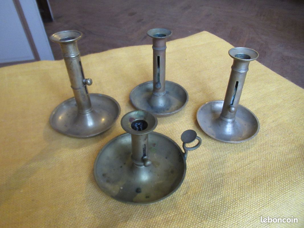 Découvrez les bougeoirs anciens Chic Antique