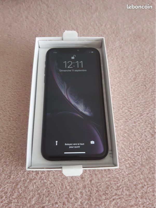 Urgent iPhone XR noir (image 3)