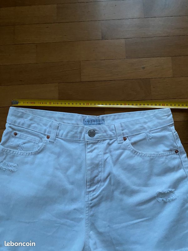 Short Blanc Neuf (image 4)