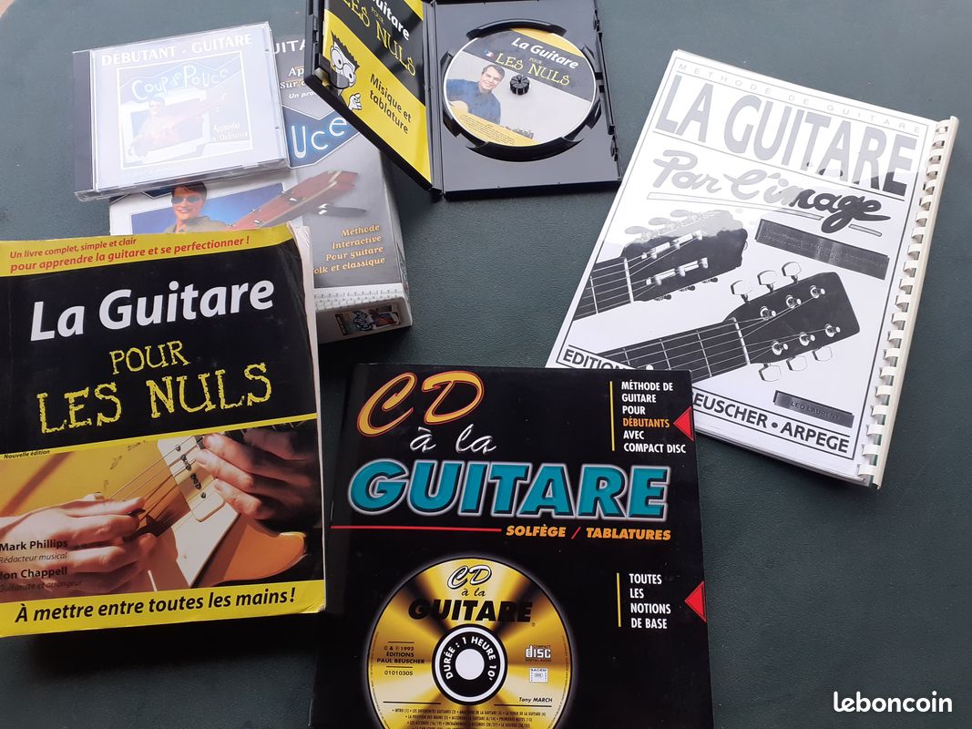 CD et Manuels Apprendre la GUITARE (image 1)