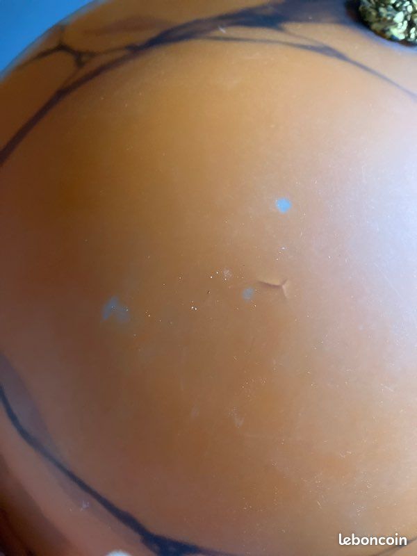 Vasque luminaire pâte de verre (image 4)