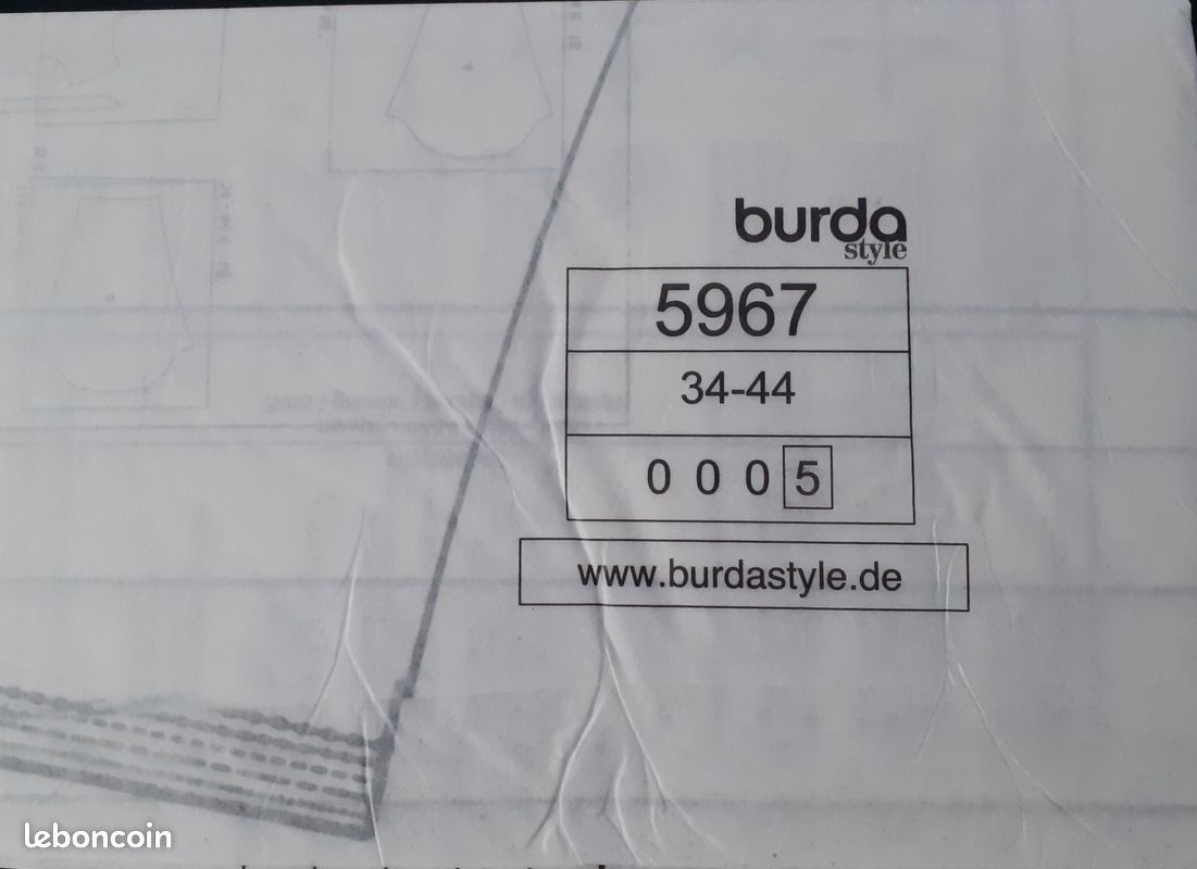 Patron burda 5967 (image 2)