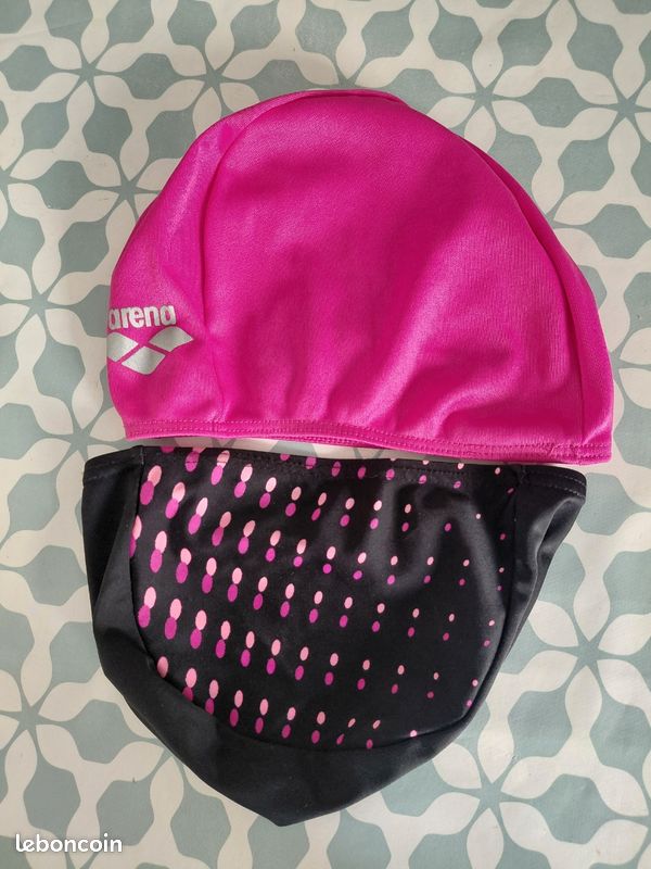 Lot 2 bonnets de bain enfant (image 1)