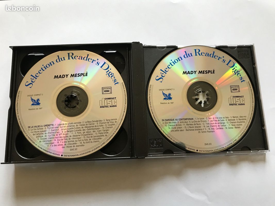 3 CD Mady Mesplé - Les plus grandes voix du Monde (image 4)
