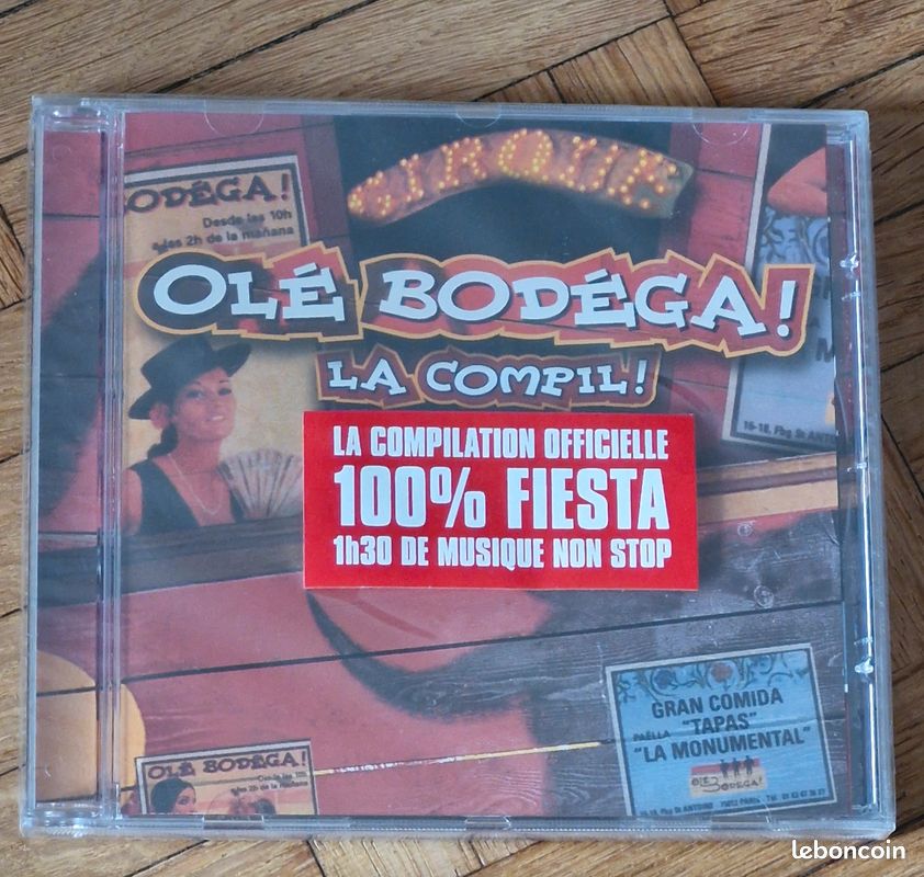 CD la compil Olé Bodéga (image 1)