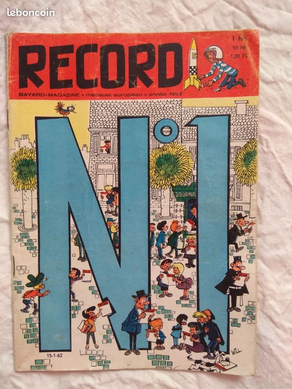 Lot de 7 numéros 1962/1963 magazines Record /n°1 (image 2)