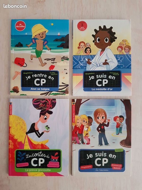 4 livres Je suis en CP école, mer, judo et conte (image 2)