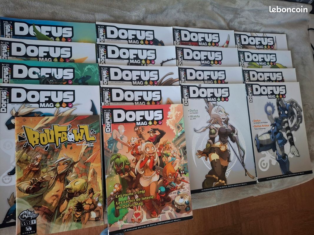maa Revue Dofus Mag n°8 Les Serianes / Caverne du