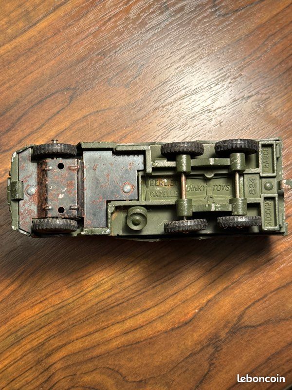 Dinky Toys. 824. Berliet Gazelle 6x6. État B. Boite B.E. ... - 86384953-216